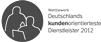 Deutschlands kundenorientierte Dienstleister 2012